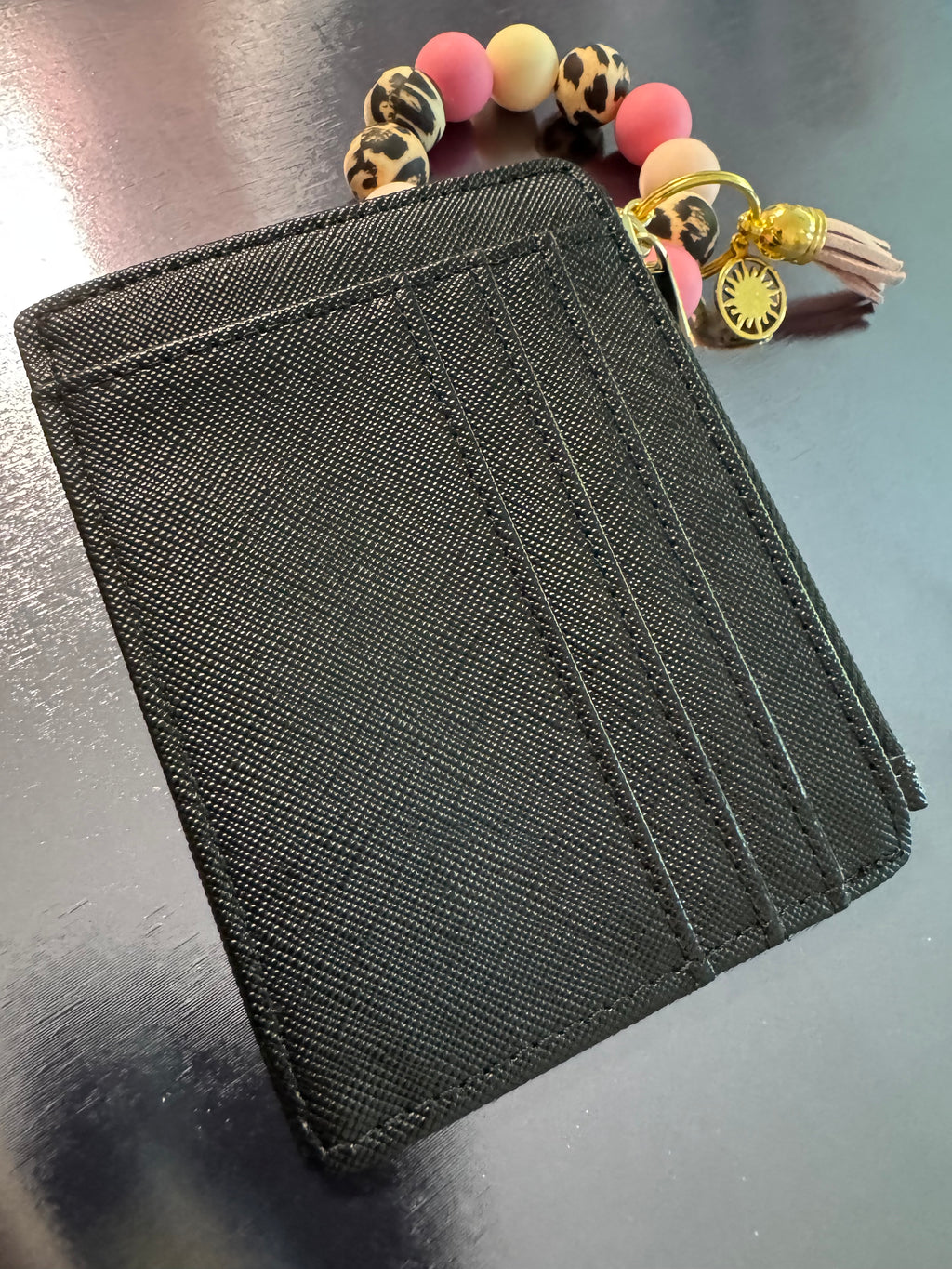 Luxe Wristlet & Leather Wallet Set – 8"