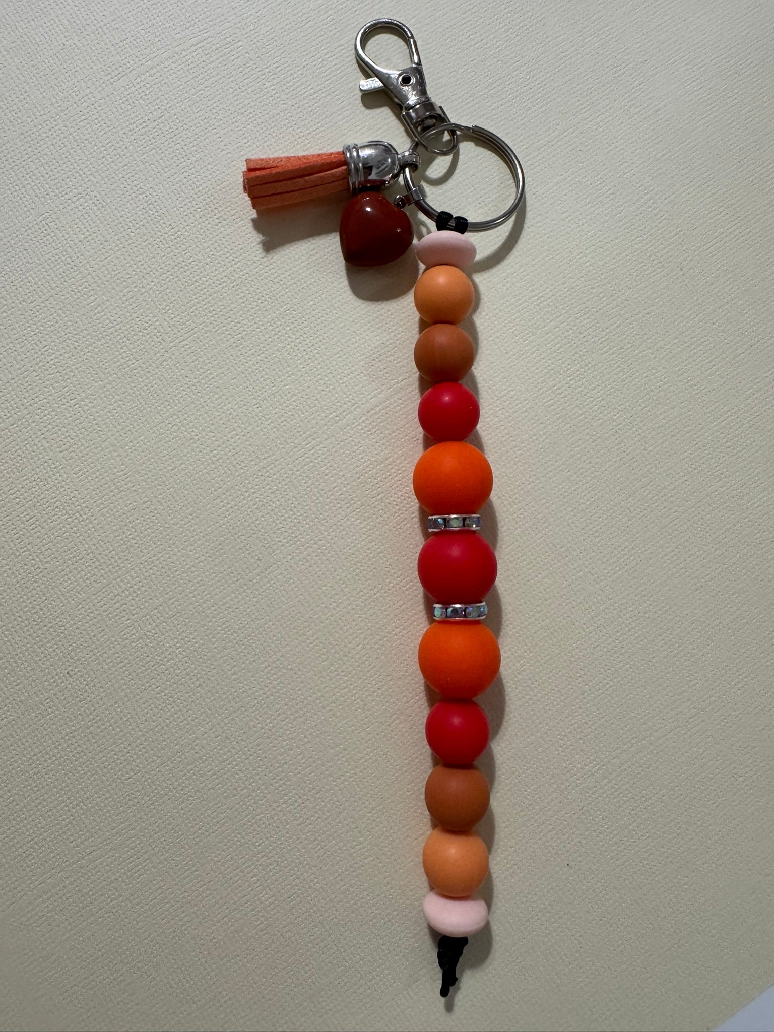 Beaded Keychain - Choose Your Color & Style
