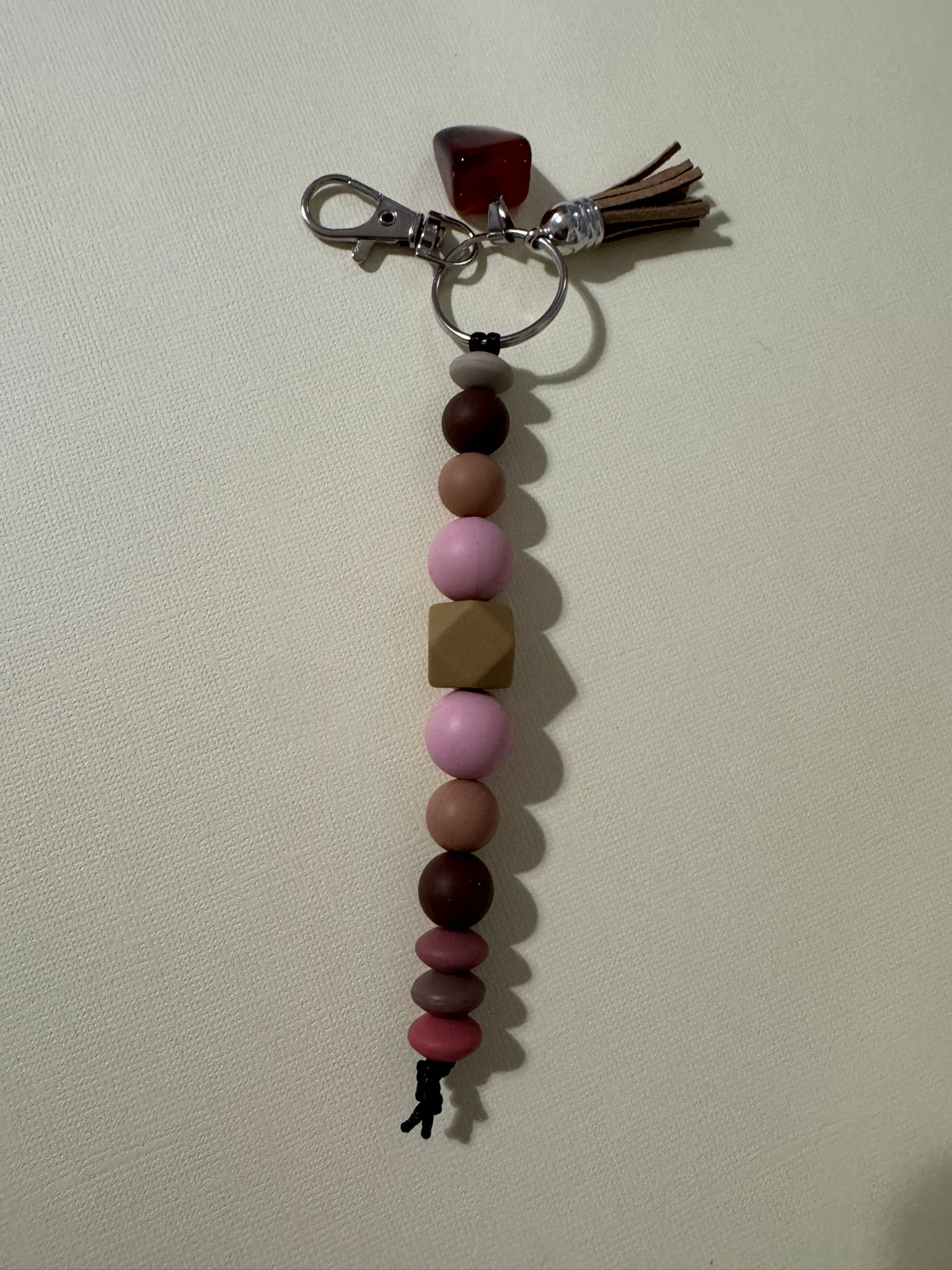 Beaded Keychain - Choose Your Color & Style
