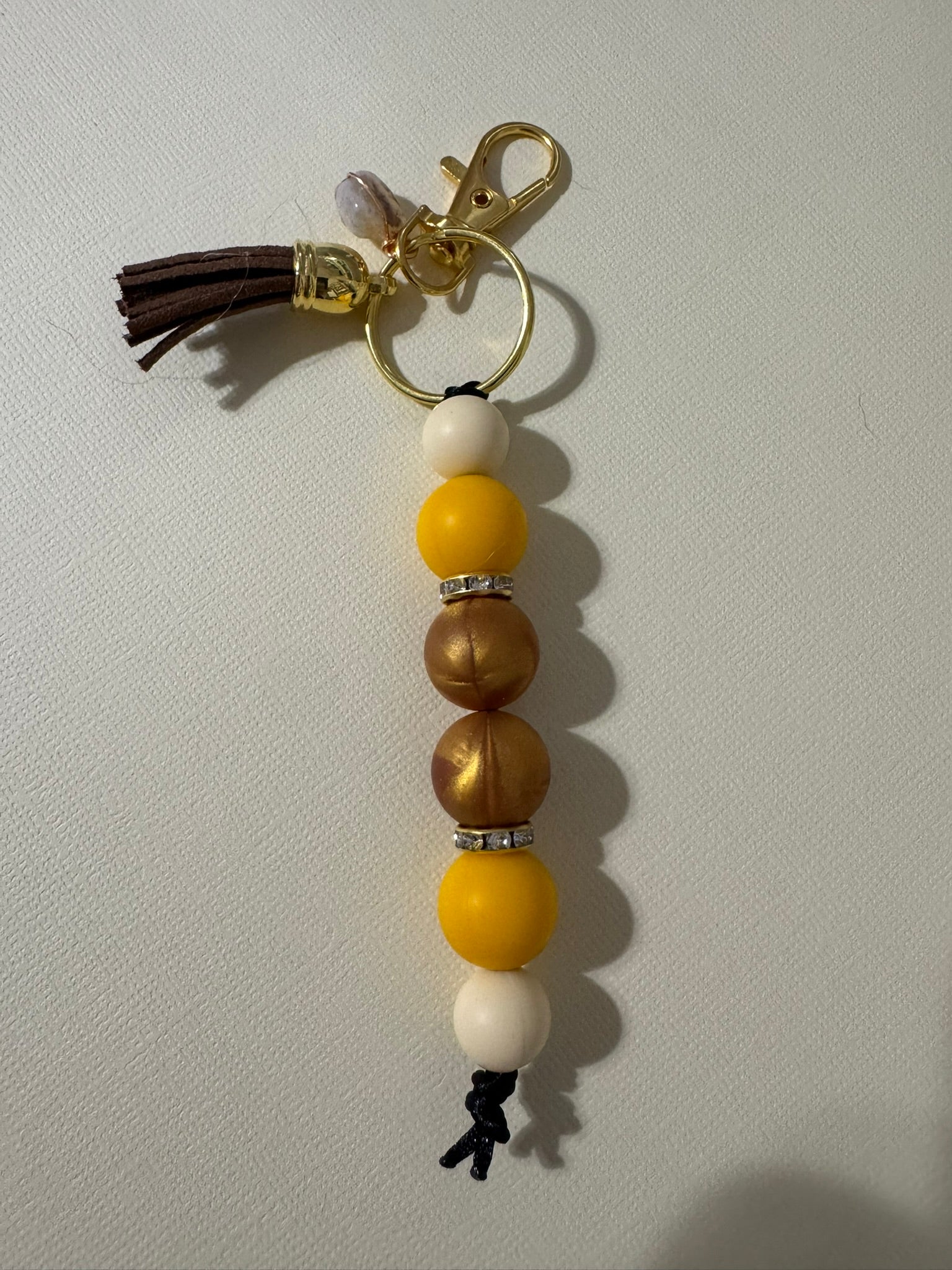 Beaded Keychain - Choose Your Color & Style