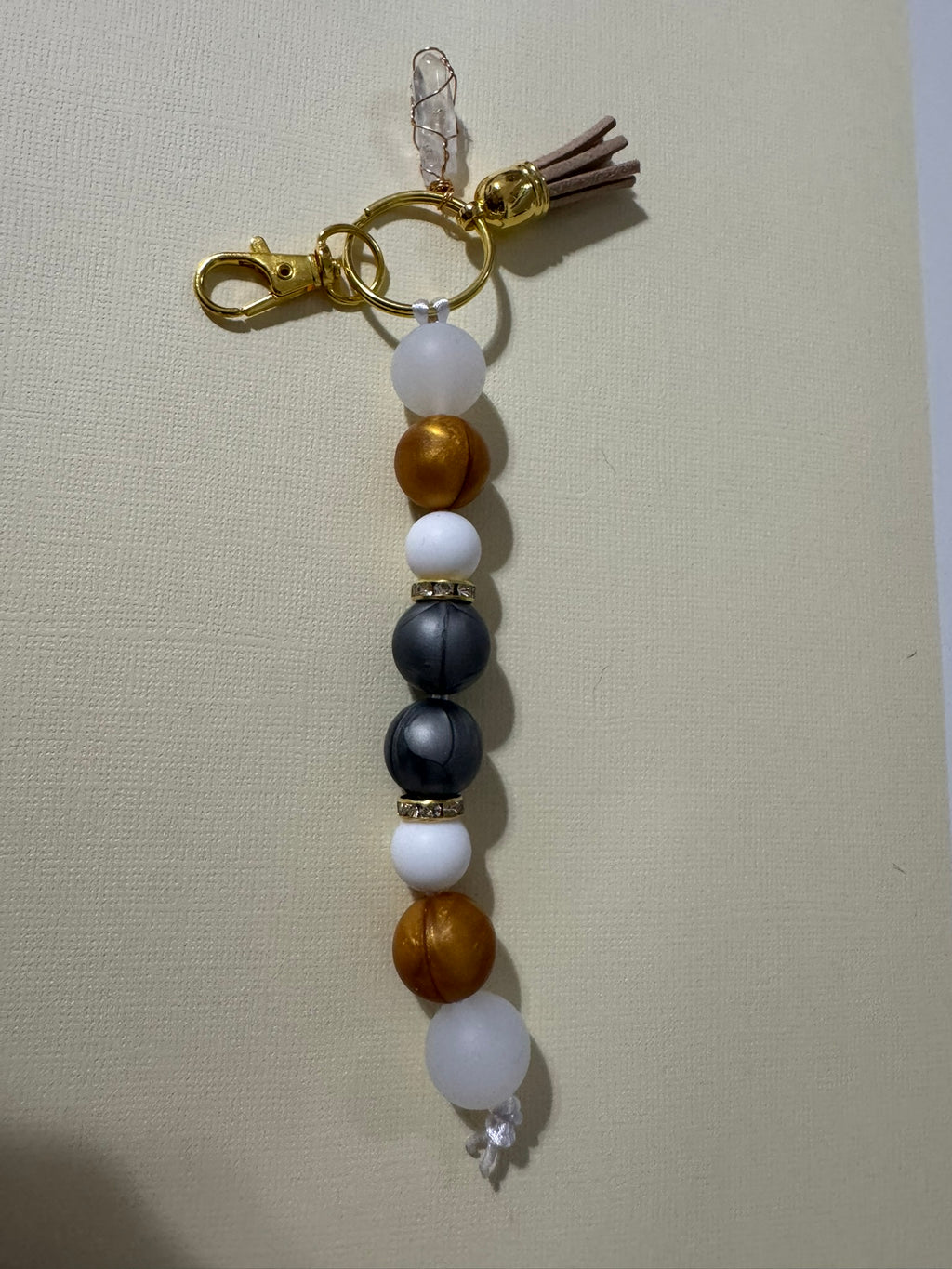 Beaded Keychain - Choose Your Color & Style