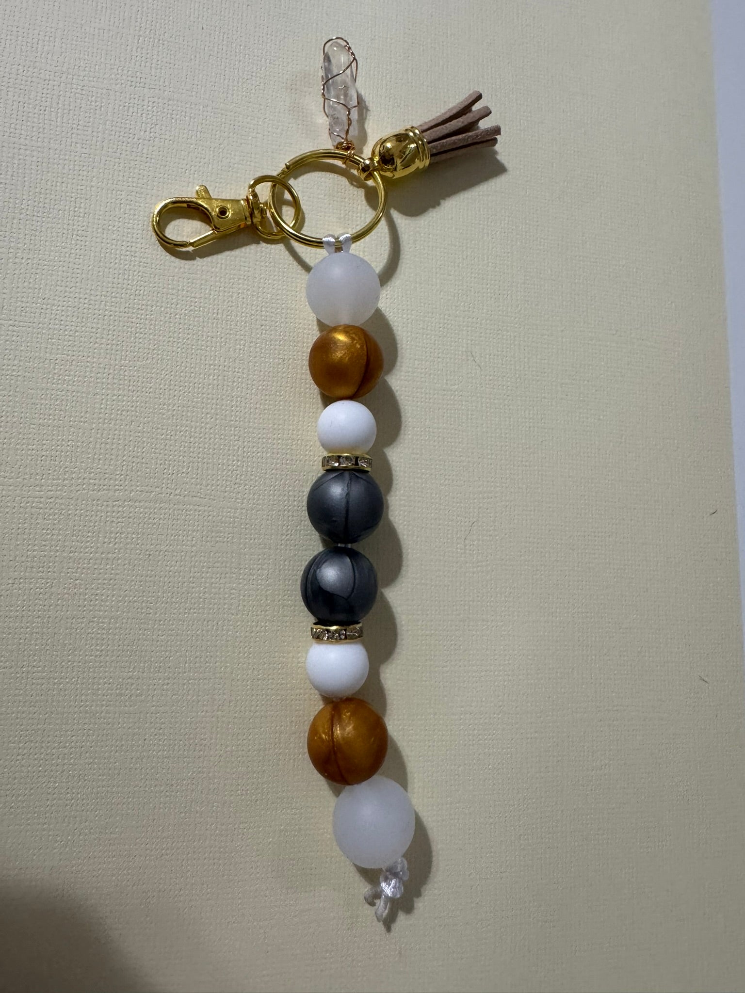 Beaded Keychain - Choose Your Color & Style