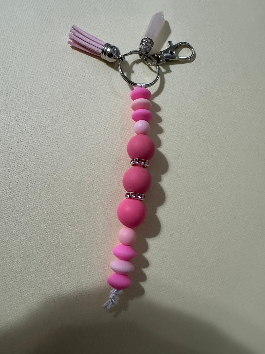 Beaded Keychain - Choose Your Color & Style