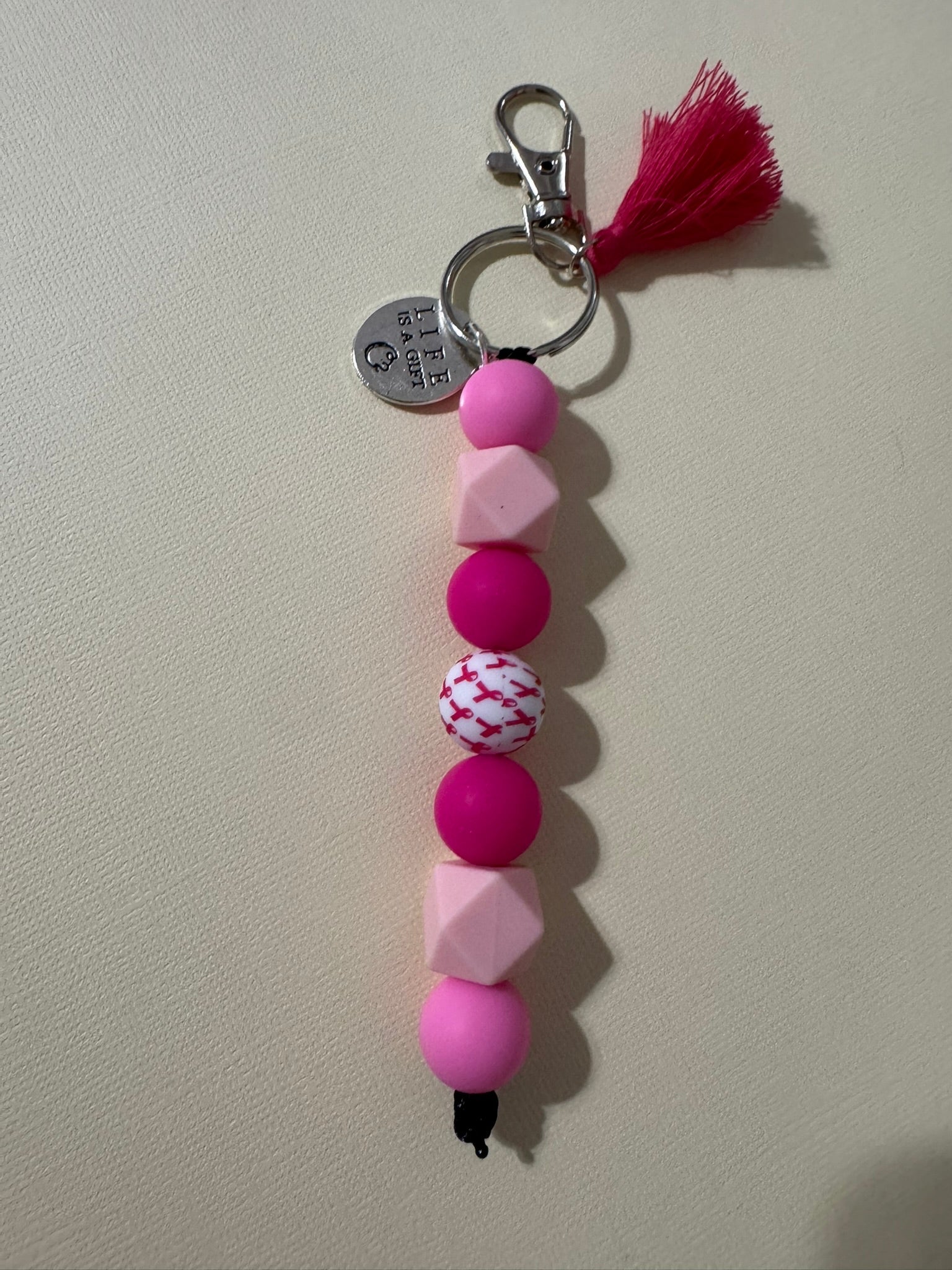 Beaded Keychain - Choose Your Color & Style