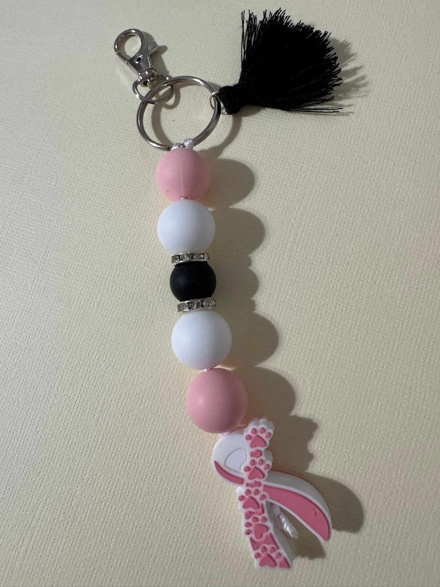 Beaded Keychain - Choose Your Color & Style